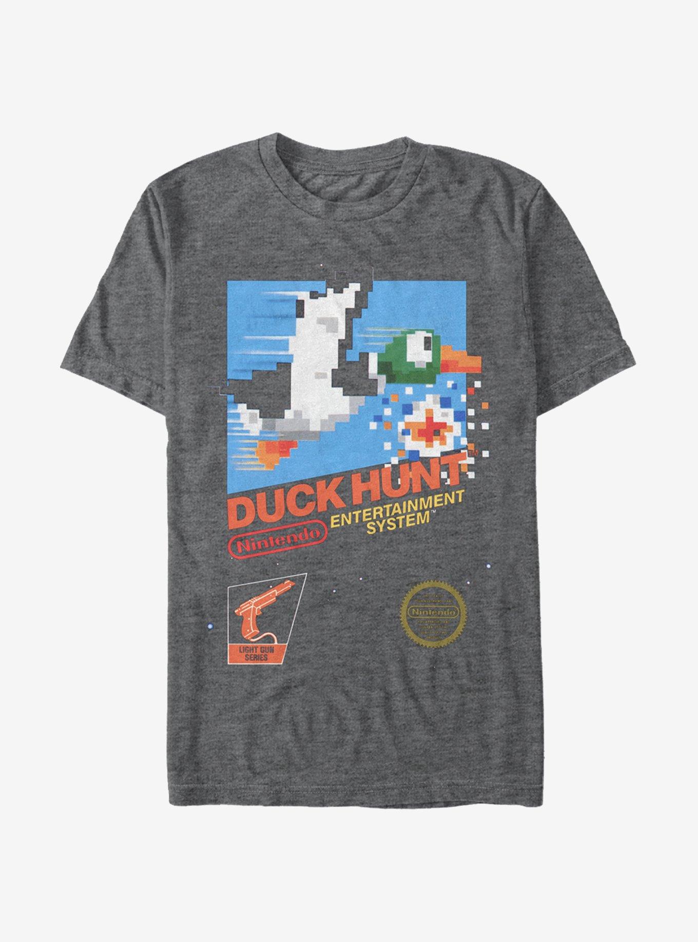 Nintendo NES Duck Hunt T-Shirt, CHAR HTR, hi-res