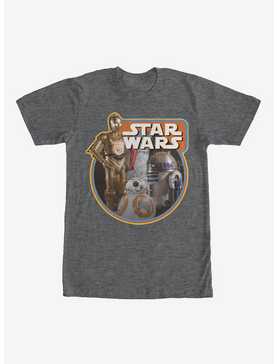 Star Wars Retro The Force Awakens Droids T-Shirt, , hi-res
