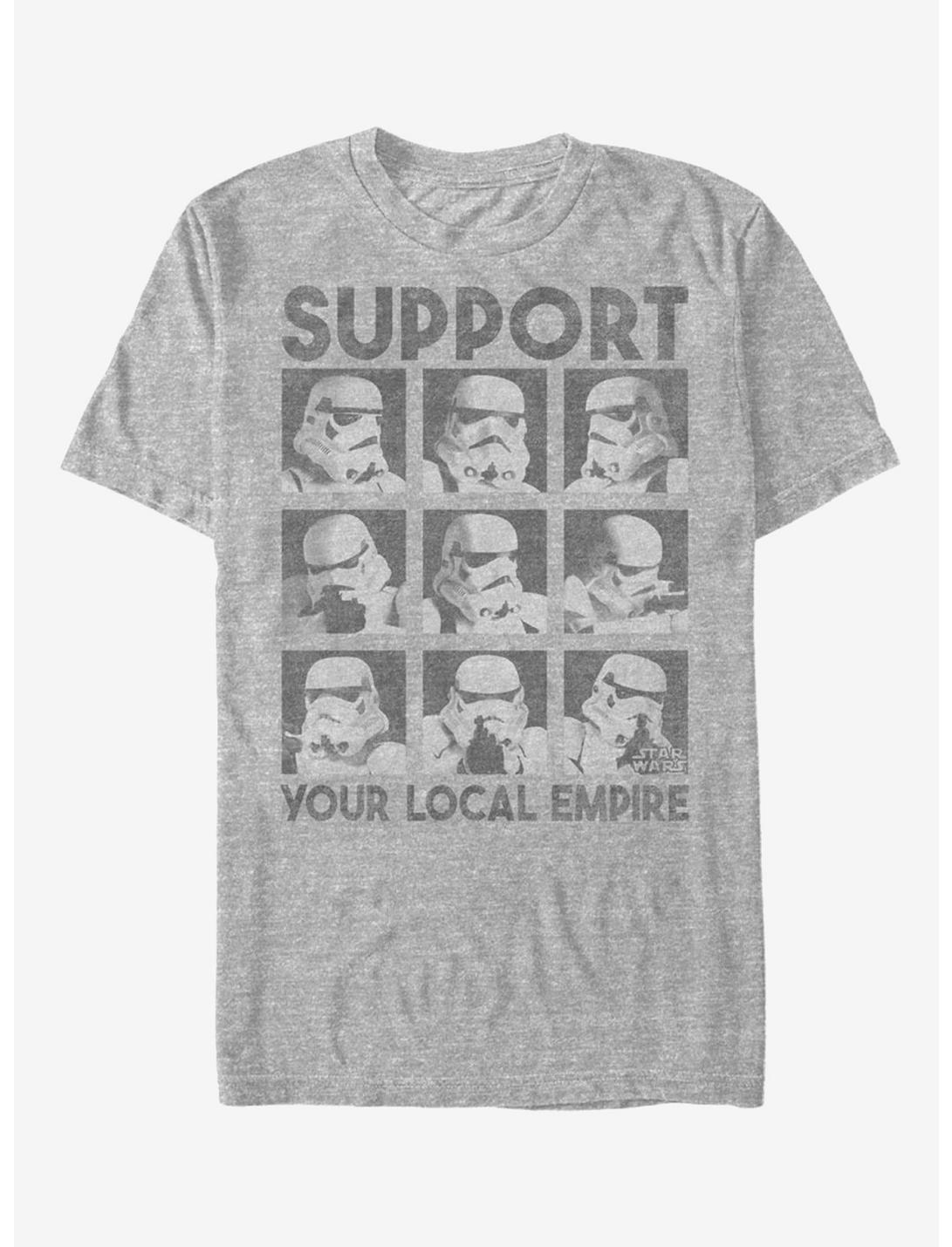 Star Wars Support Your Local Empire T-Shirt, ATH HTR, hi-res
