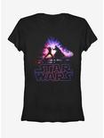 Star Wars Luke and Vader Duel Girls T-Shirt, BLACK, hi-res