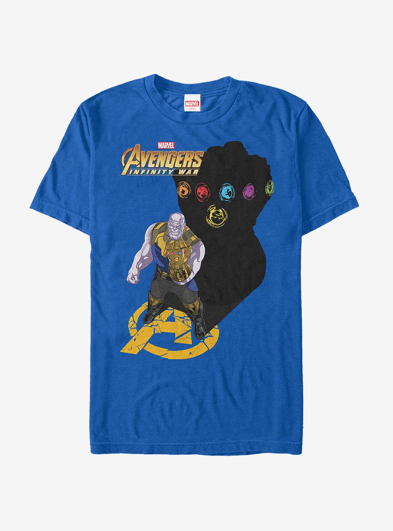 T shirt avengers infinity hot sale war