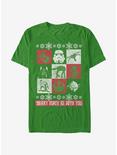 Star Wars Christmas Panels T-Shirt, KELLY, hi-res