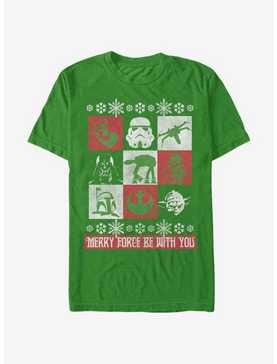 Star Wars Christmas Panels T-Shirt, , hi-res