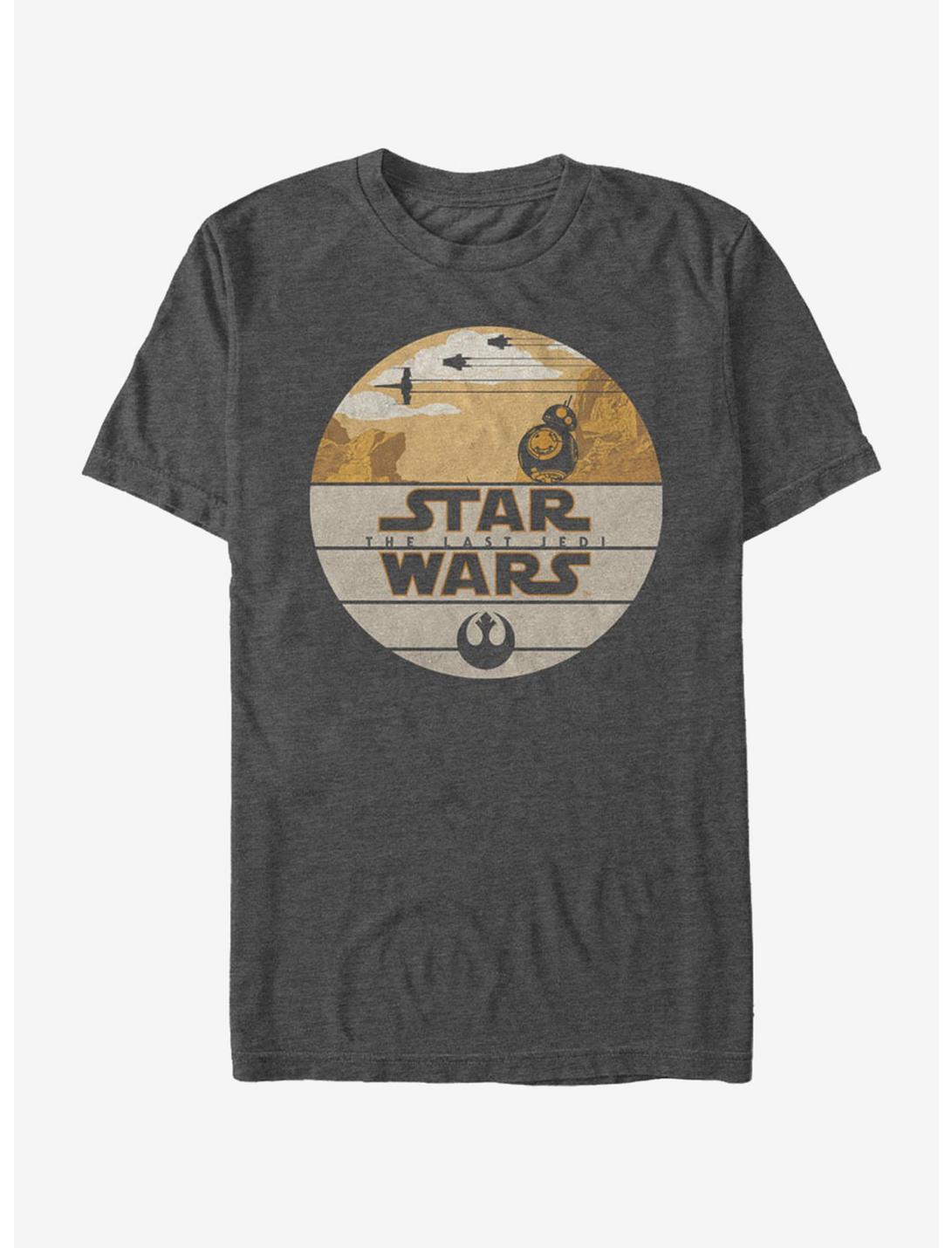 Star Wars BB-8 Profile T-Shirt, CHAR HTR, hi-res