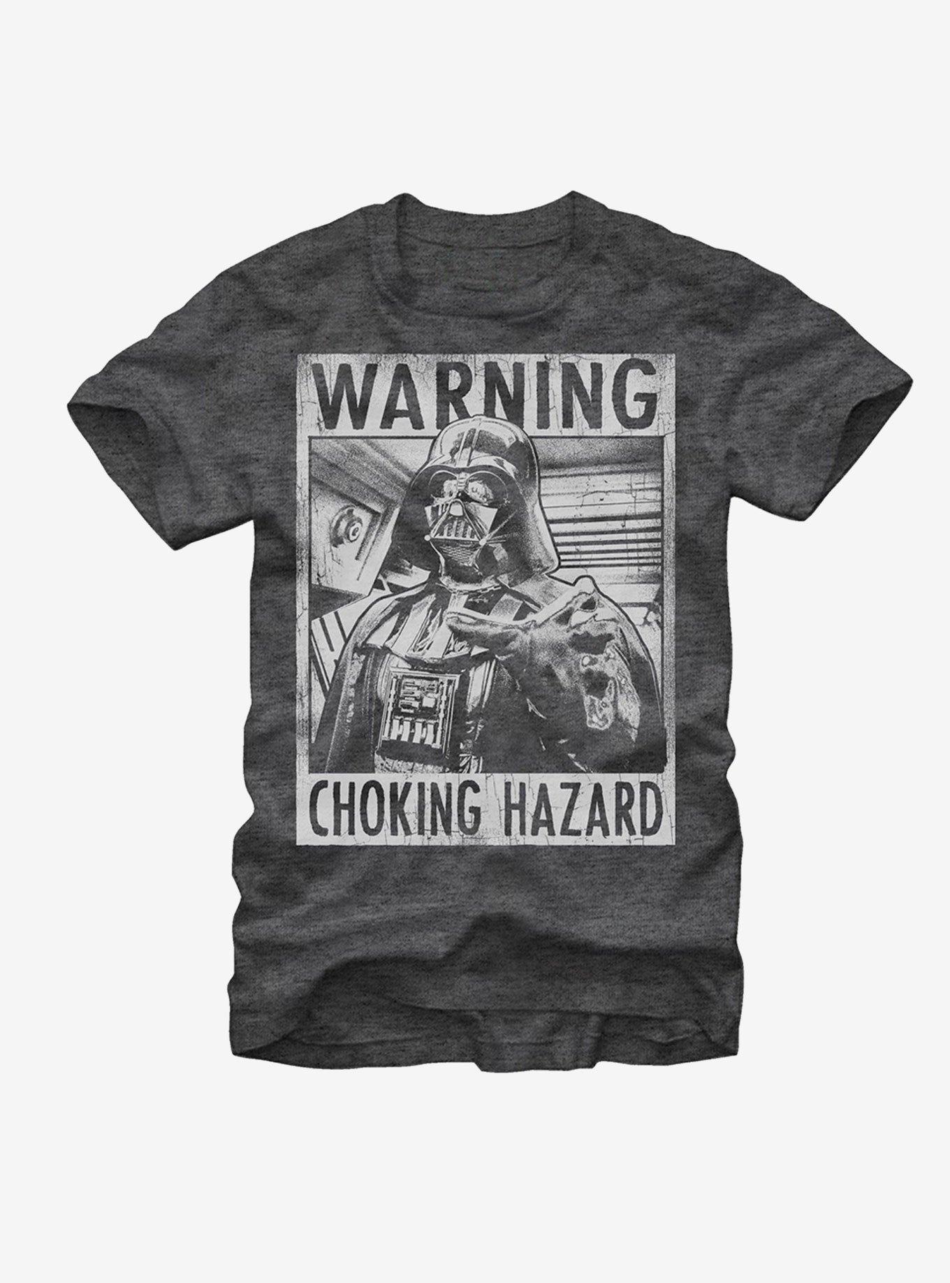 Star Wars Choking Hazard T-Shirt, CHAR HTR, hi-res