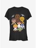 Star Wars Cute Cartoon Rebels Girls T-Shirt, BLACK, hi-res