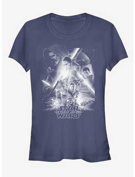 Star Wars Episode VII The Force Awakens Poster Girls T-Shirt, , hi-res