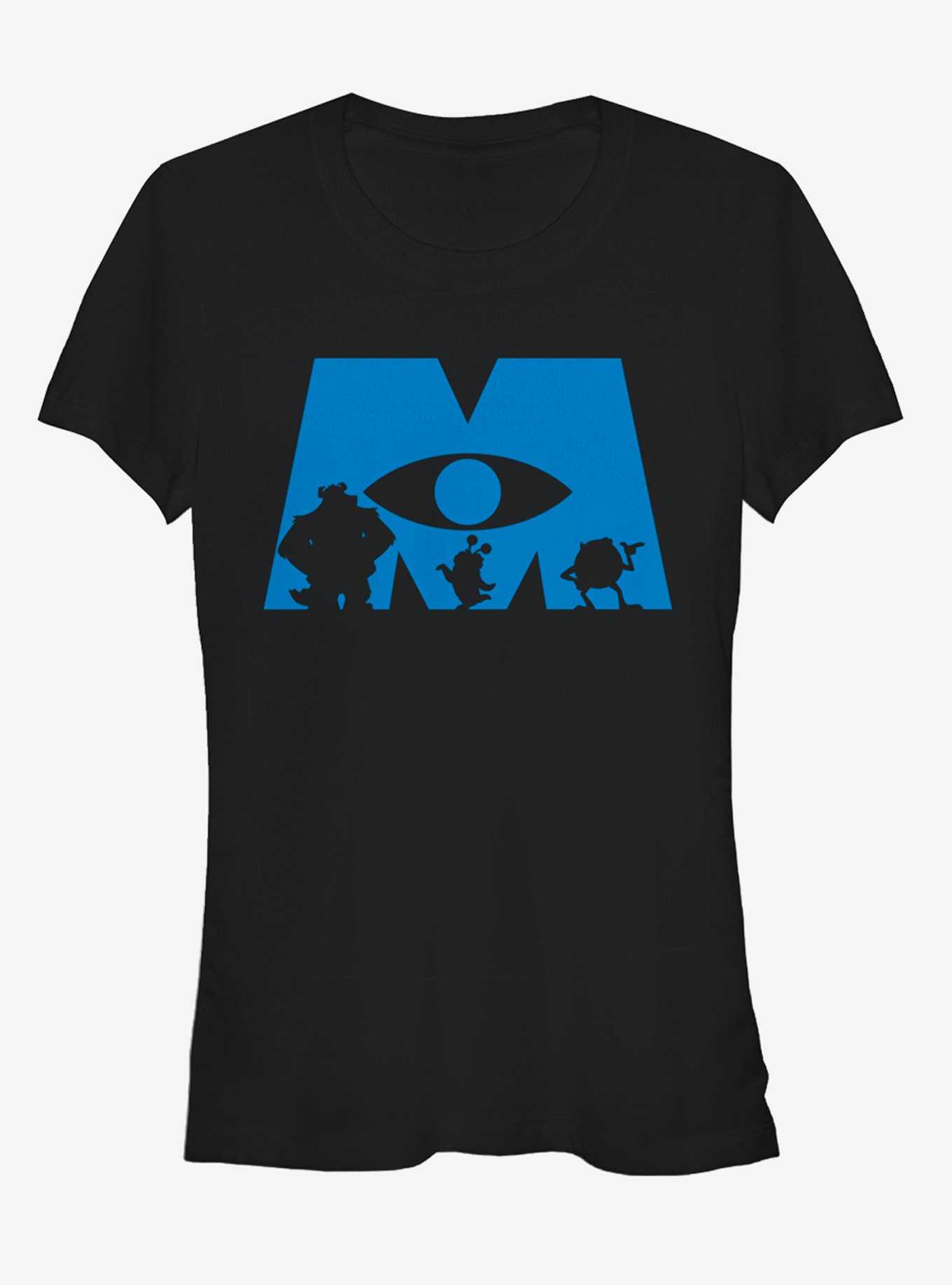 Monsters Inc. Logo Silhouette Girls T-Shirt, , hi-res