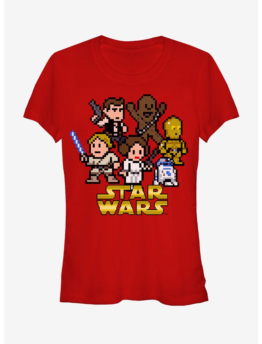 Star Wars Pixel Classic Rebels Girls T-Shirt, RED, hi-res