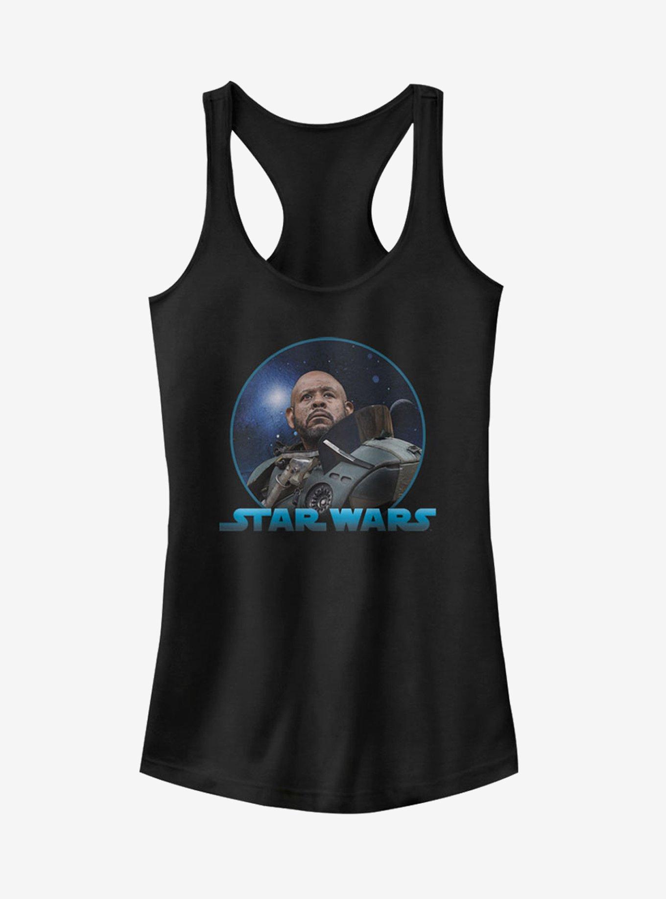 Star Wars Saw Gerrera Star Girls Tank, BLACK, hi-res