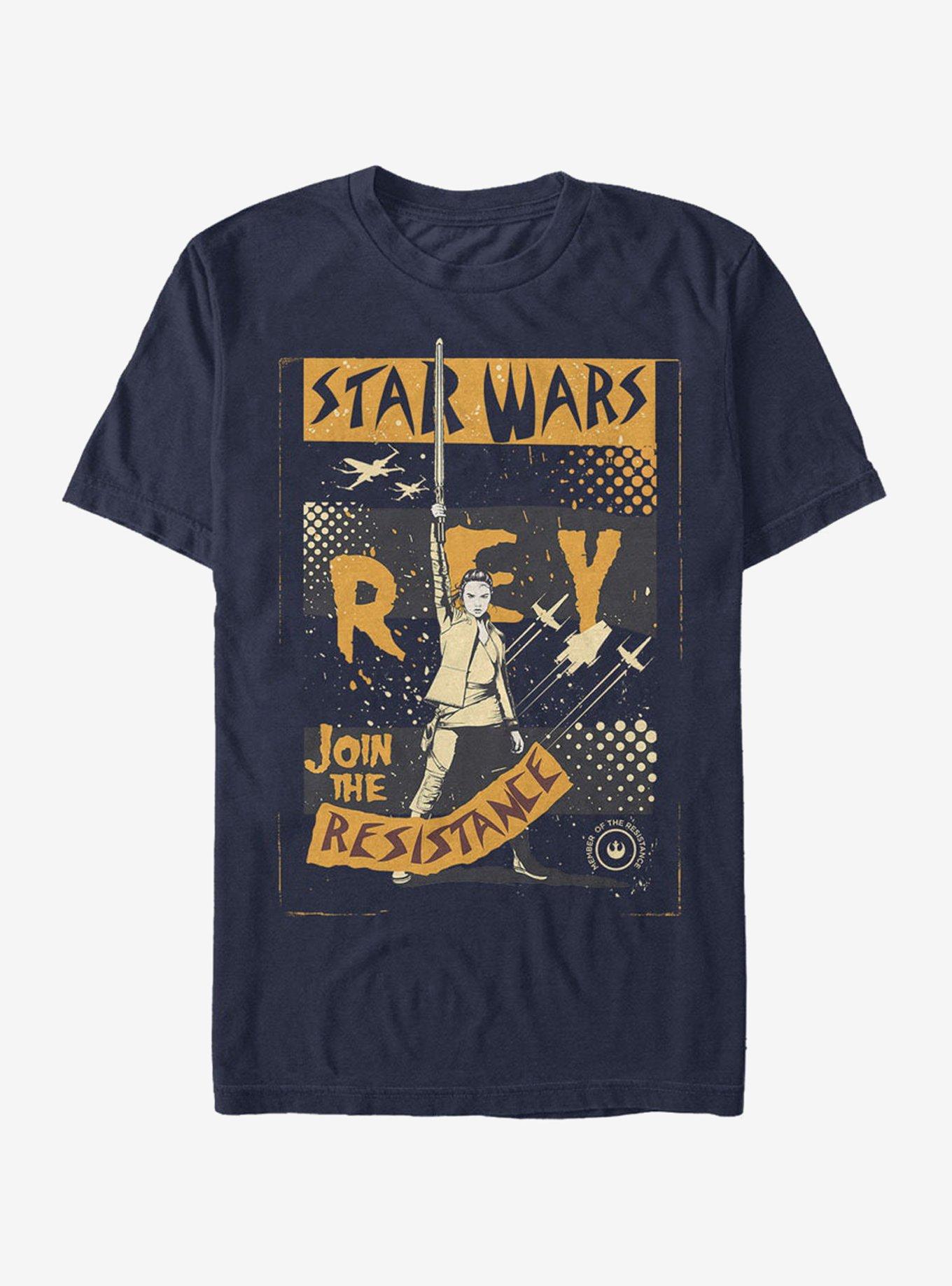 Star Wars Rey Join Resistance T-Shirt, , hi-res