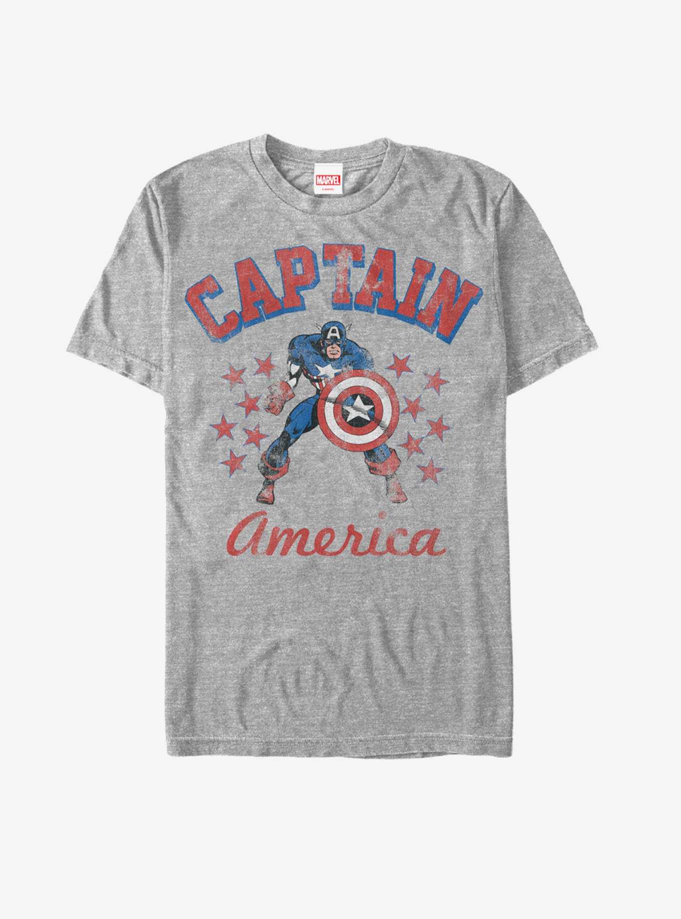 Marvel Classic Captain America Stars T-Shirt, , hi-res