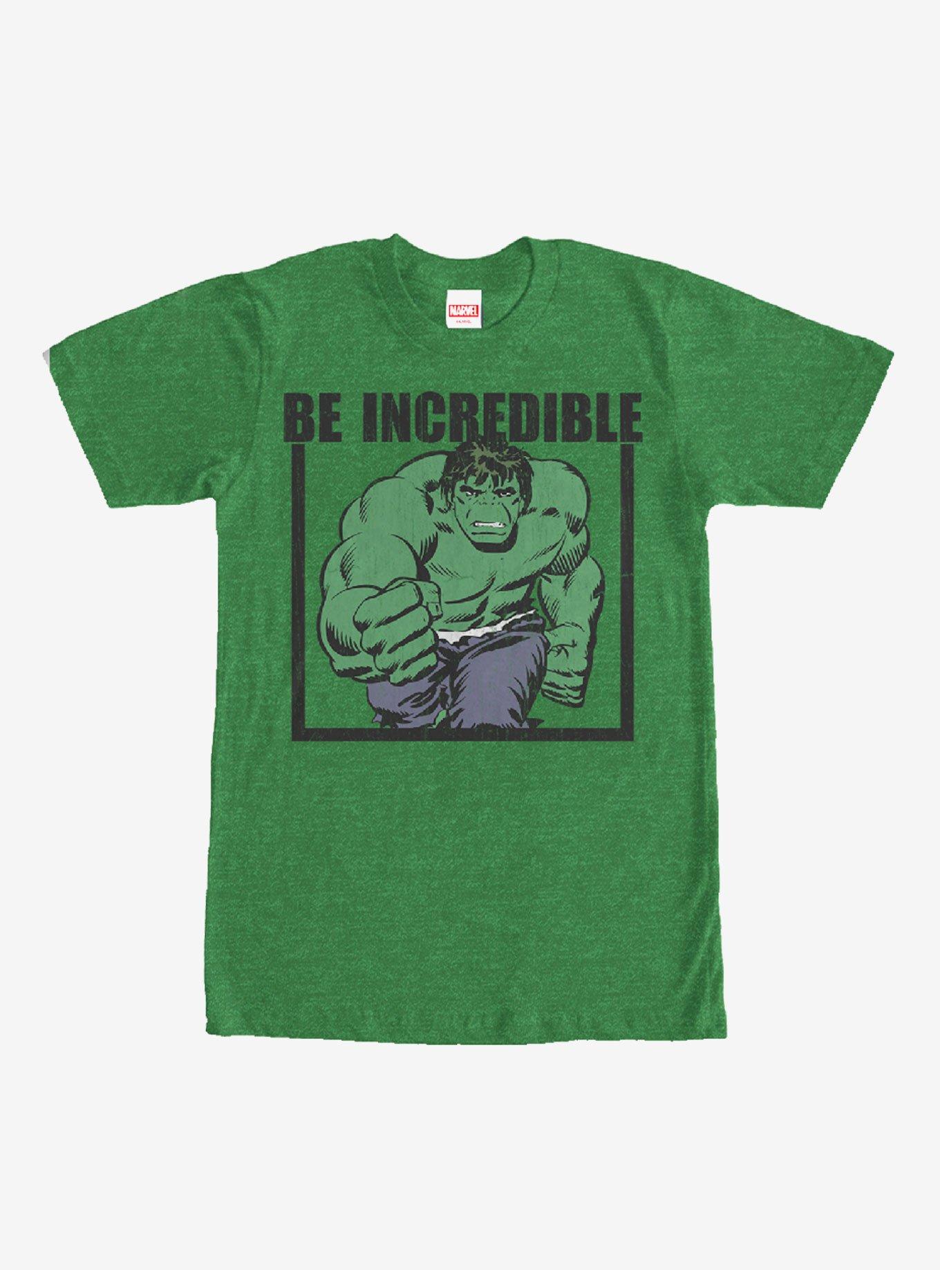 Marvel Hulk Be Incredible T-Shirt, KEL HTR, hi-res