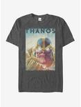 Marvel Thanos Classic Portrait T-Shirt, CHAR HTR, hi-res