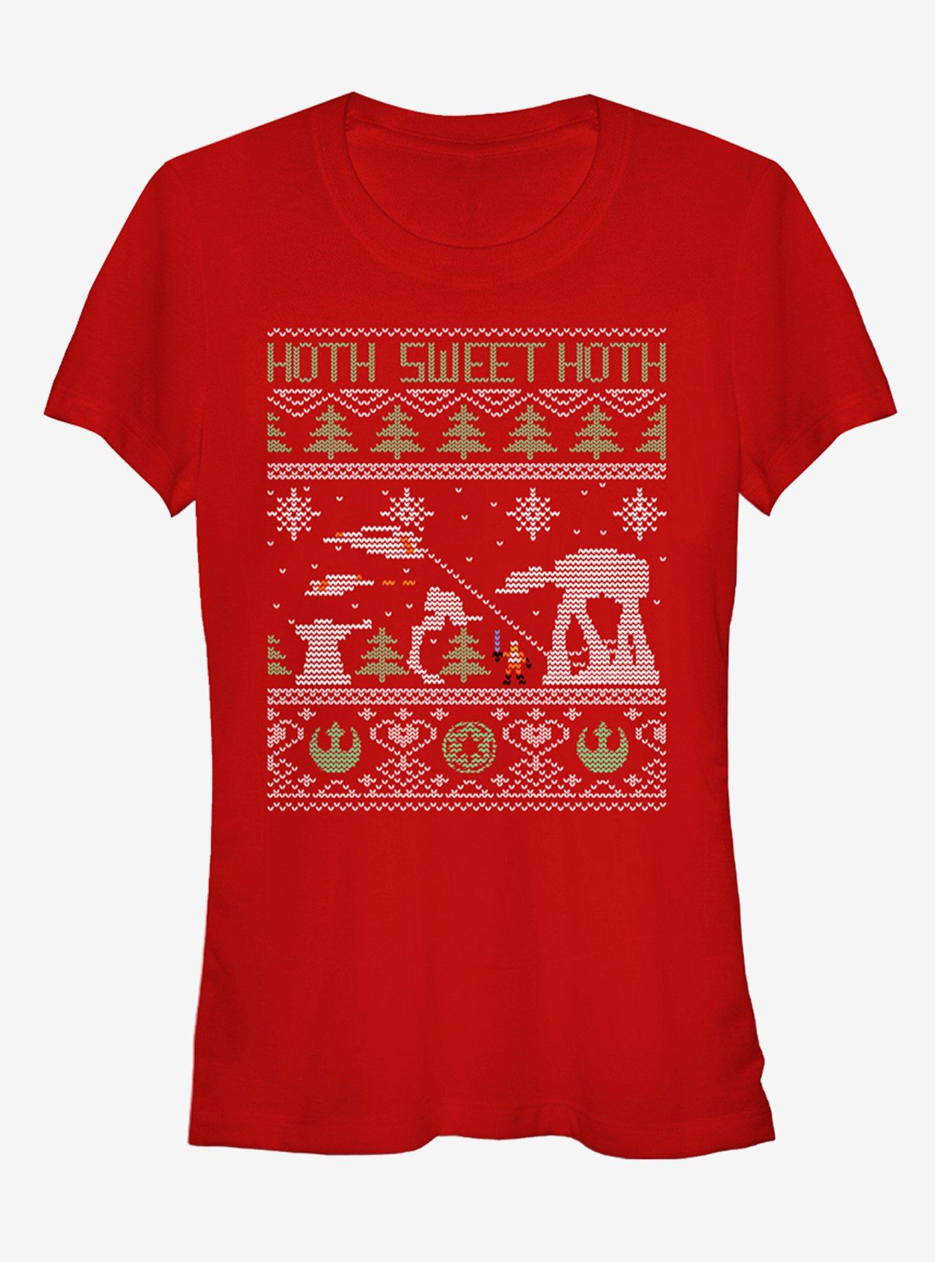 Star Wars Hoth Sweet Hoth Ugly Christmas Sweater Girls T-Shirt, , hi-res