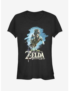 Nintendo Legend of Zelda Breath of the Wild Link Epona Girls T-Shirt, , hi-res