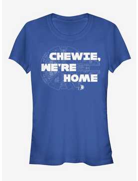 Star Wars Millennium Falcon Chewie We're Home Girls T-Shirt, , hi-res