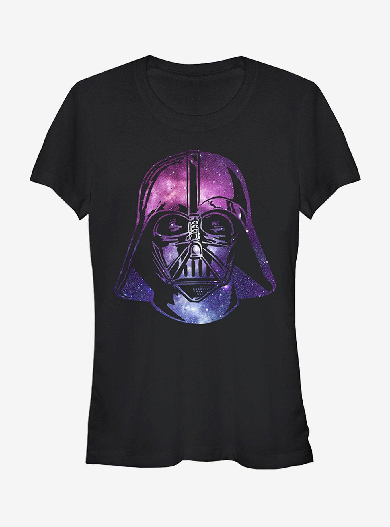 Star Wars Vader Space Helmet Girls T-Shirt, BLACK, hi-res