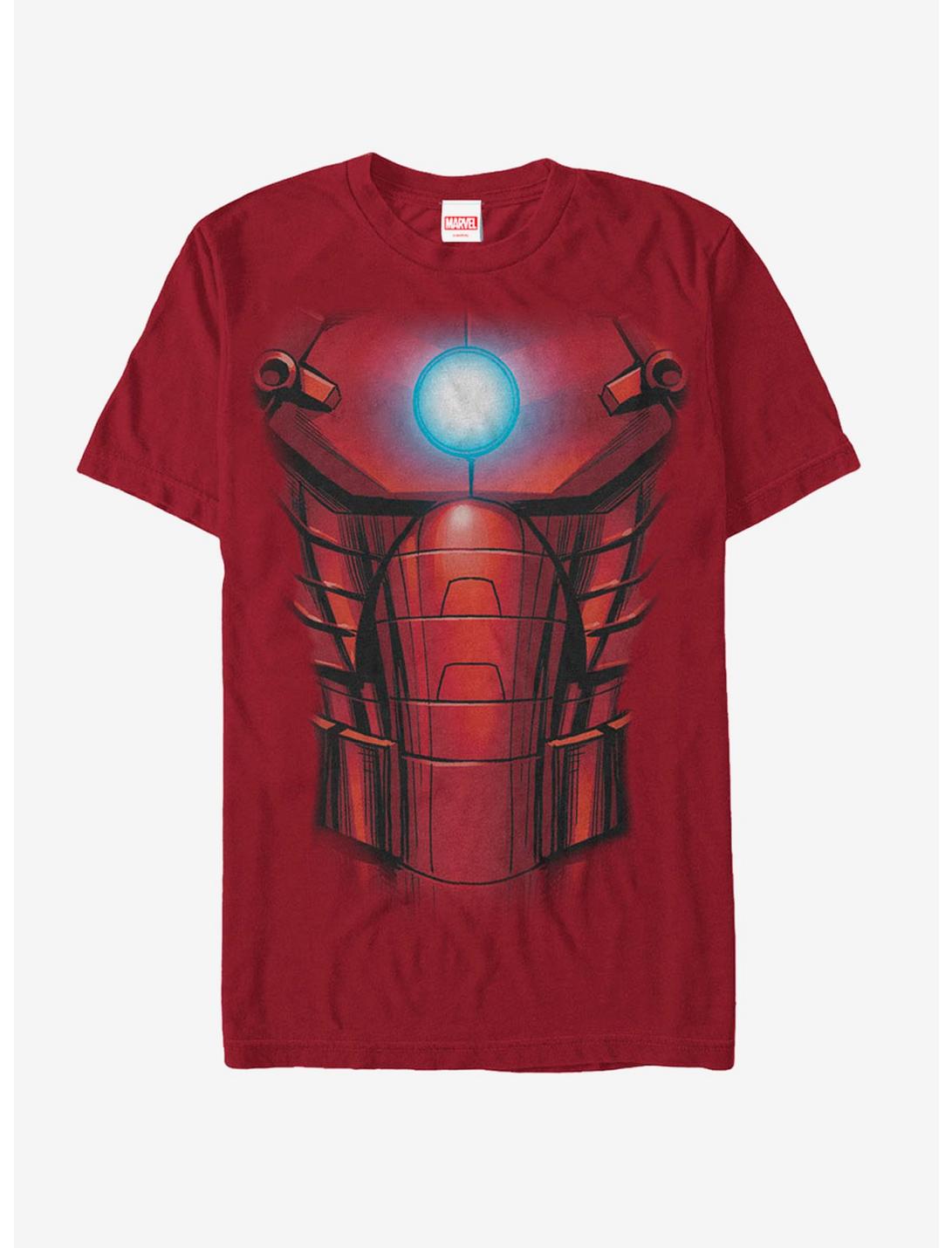 Marvel Halloween Iron Man Arc Reactor Costume T-Shirt, CARDINAL, hi-res