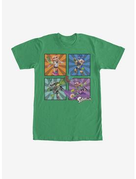 Nintendo Splatoon Inkling Panels T-Shirt, KELLY, hi-res