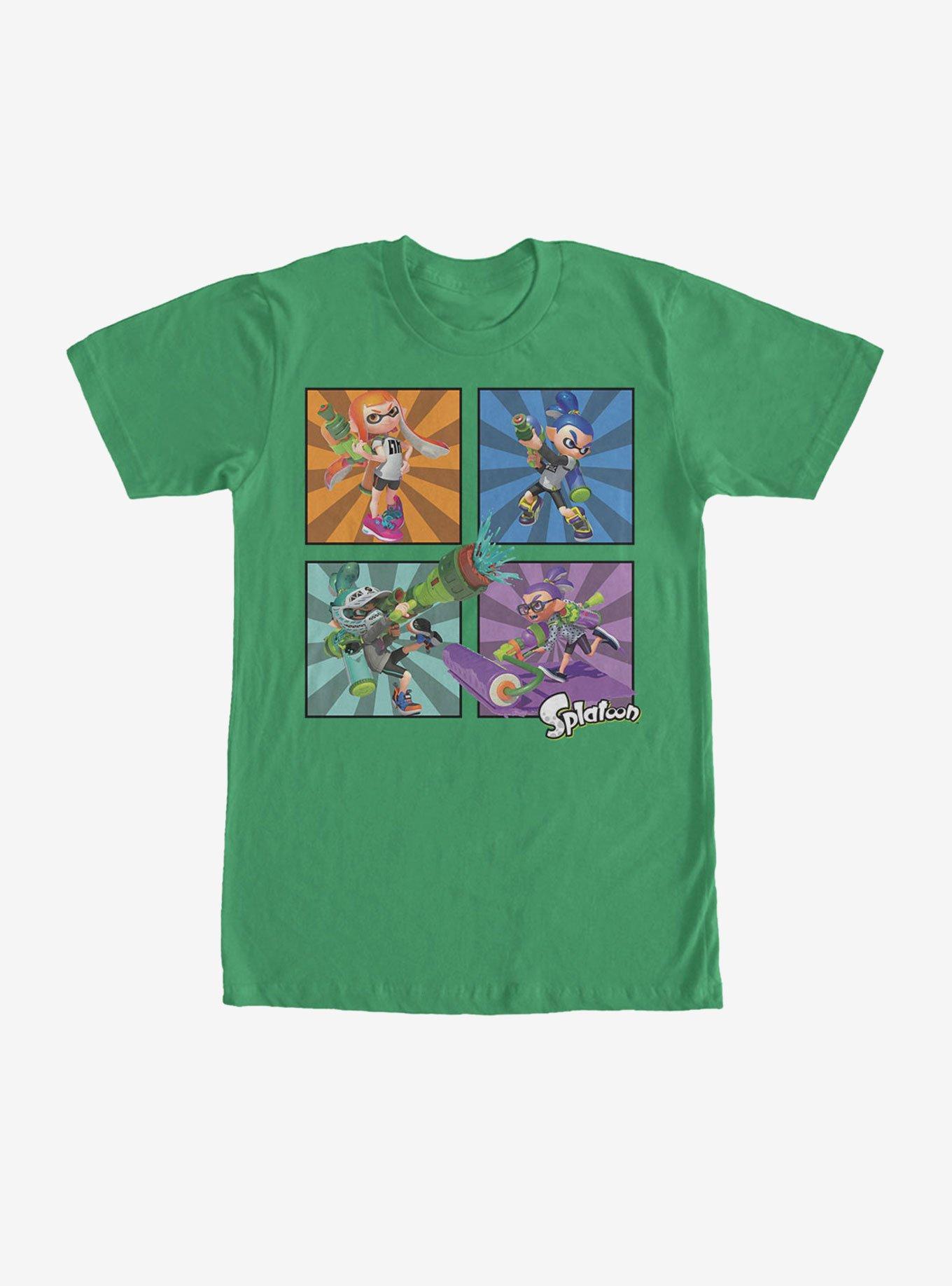 Nintendo Splatoon Inkling Panels T-Shirt, , hi-res