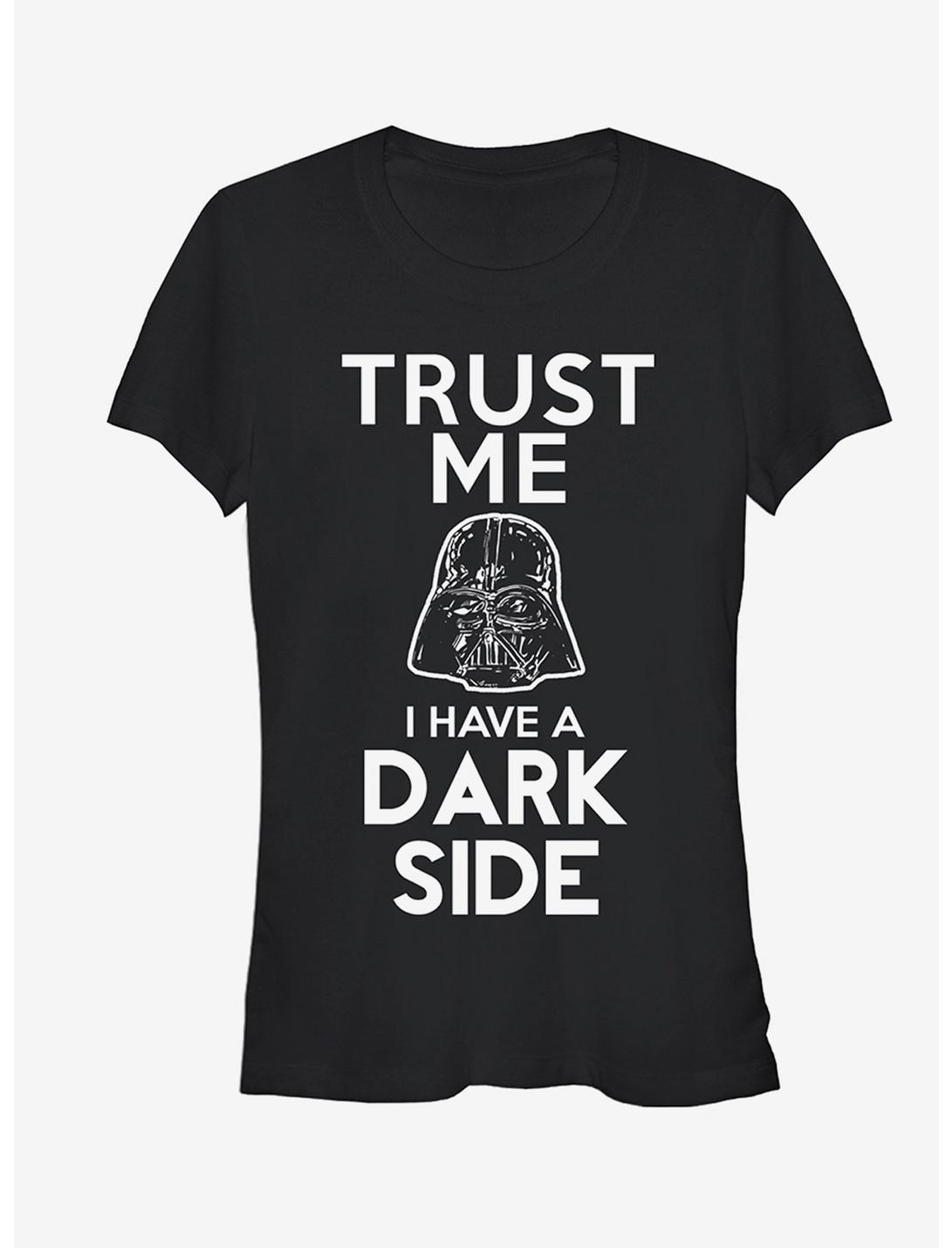 Star Wars I Have a Dark Side Girls T-Shirt, BLACK, hi-res