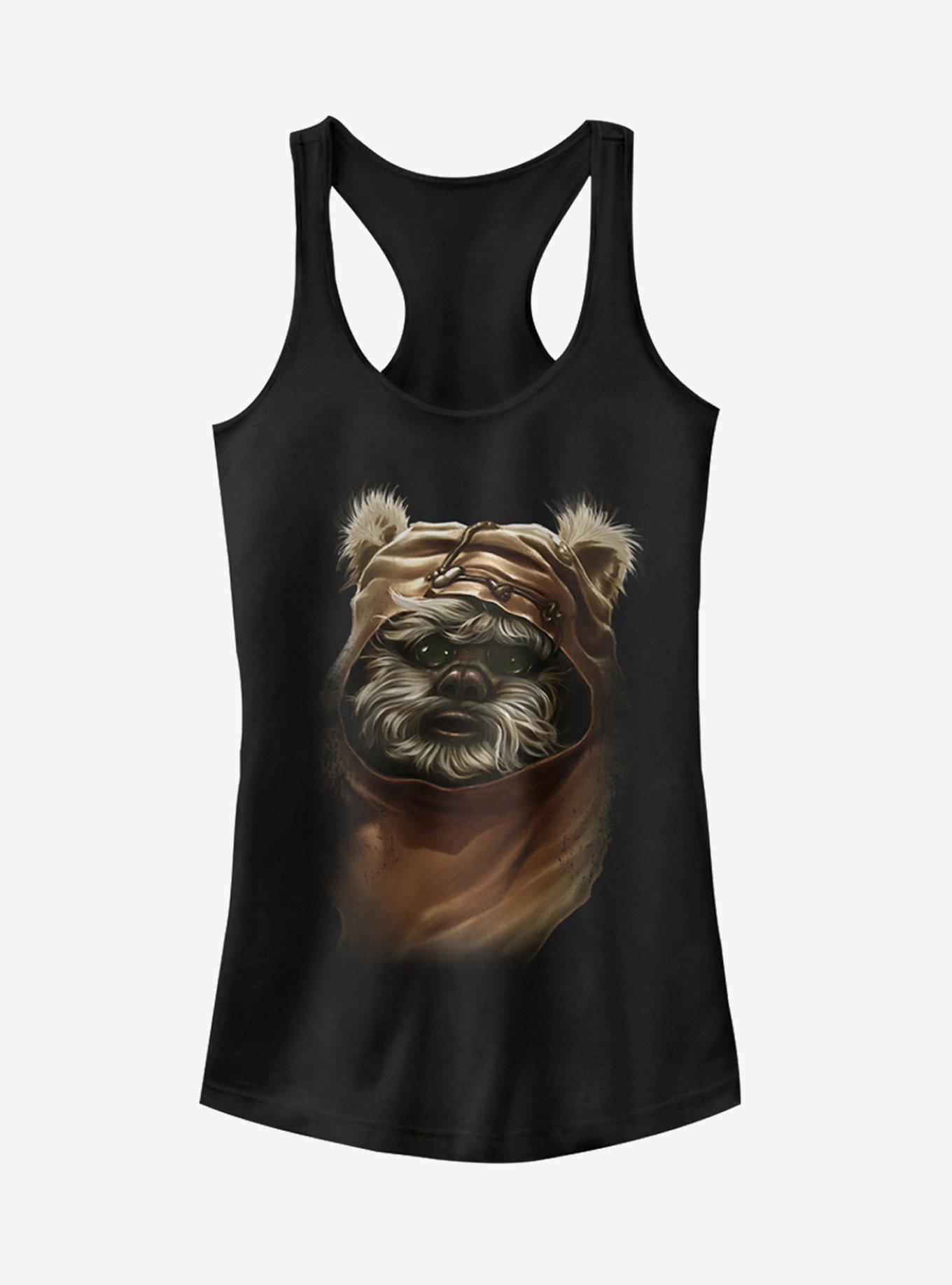 Star Wars Wicket Ewok Girls T-Shirt, BLACK, hi-res