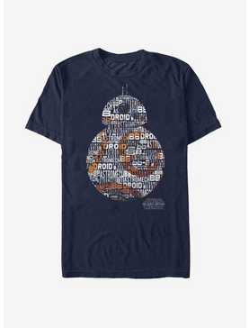 Star Wars BB-8 Text T-Shirt, , hi-res