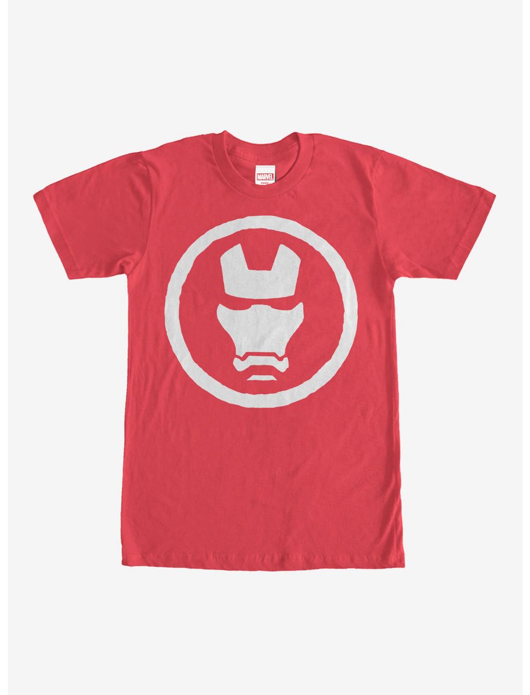 Marvel Iron Man Mask T-Shirt, RED, hi-res