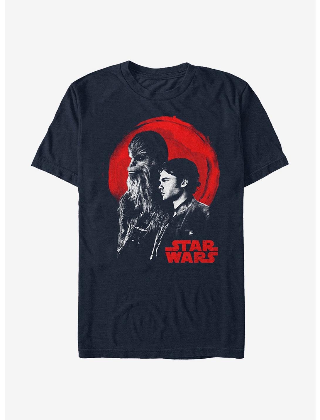 Star Wars Partners in Crime Sunset T-Shirt, NAVY, hi-res