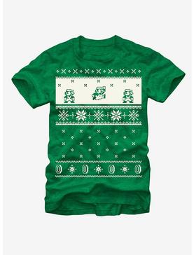 Nintendo Christmas Sweater Mario T-Shirt, , hi-res