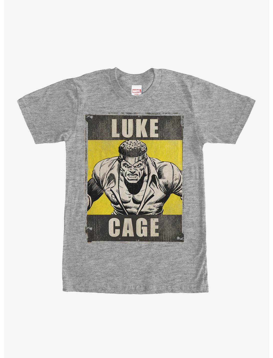 Marvel Heroes for Hire Luke Cage T-Shirt, ATH HTR, hi-res