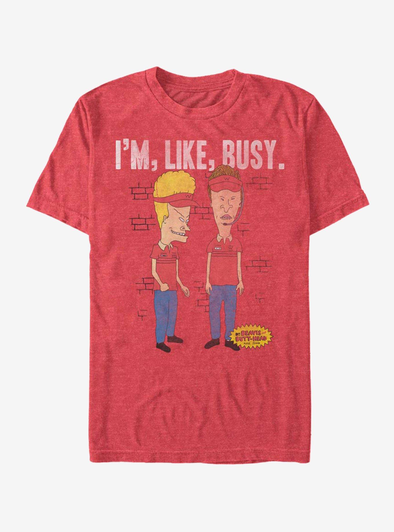 Beavis And Butt-Head I'm Busy T-Shirt, , hi-res