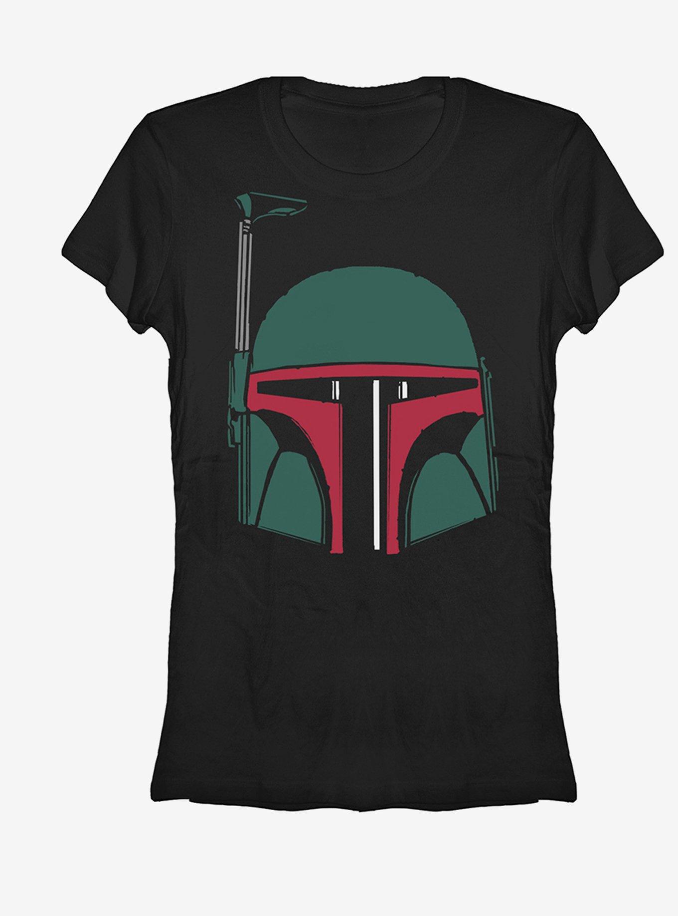 Star Wars Boba Fett Helmet Girls T-Shirt, , hi-res