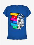 Star Wars R2-D2 Rainbow Roll Girls T-Shirt, ROYAL, hi-res