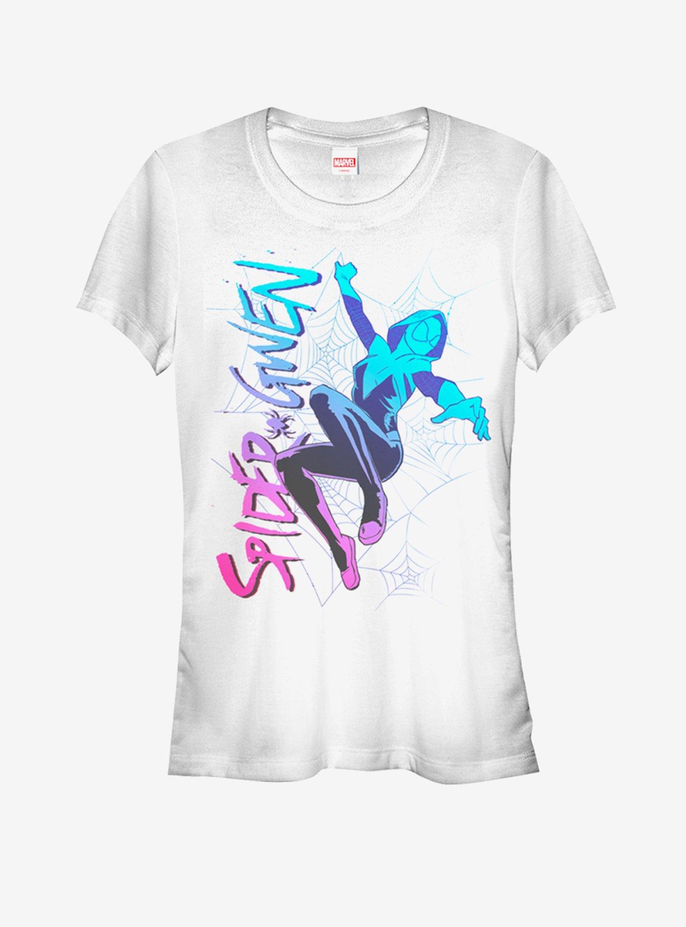 Marvel Spider-Man: Into The Spider-Verse Ghost-Spider Jump Girls T-Shirt, , hi-res