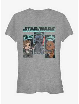 Star Wars Cartoon Sounds Girls T-Shirt, , hi-res