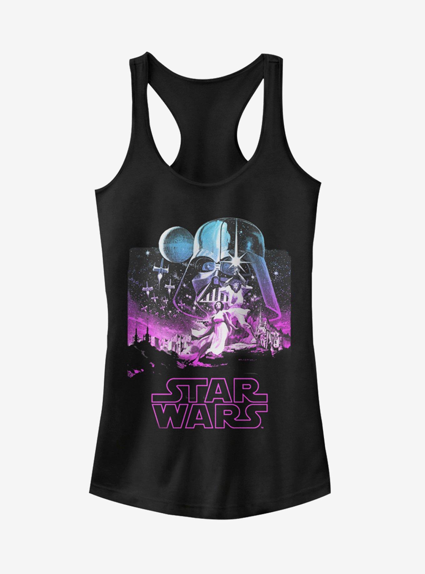 Star Wars Epic Artwork Girls T-Shirt, BLACK, hi-res