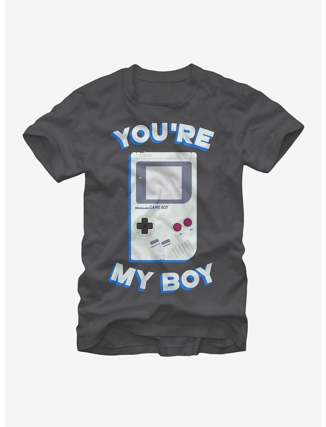 Nintendo Game Boy You're My Boy T-Shirt, CHARCOAL, hi-res
