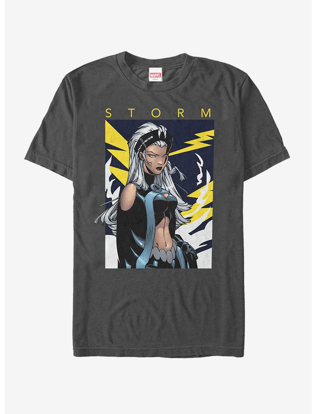 Marvel X-Men Storm Lightning T-Shirt, CHARCOAL, hi-res