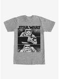 Star Wars First Order Stormtrooper Panels T-Shirt, ATH HTR, hi-res