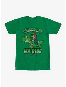 Nintendo Mario Chicks Dig Ride T-Shirt, , hi-res