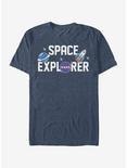 NASA Space Explorer T-Shirt, NAVY HTR, hi-res