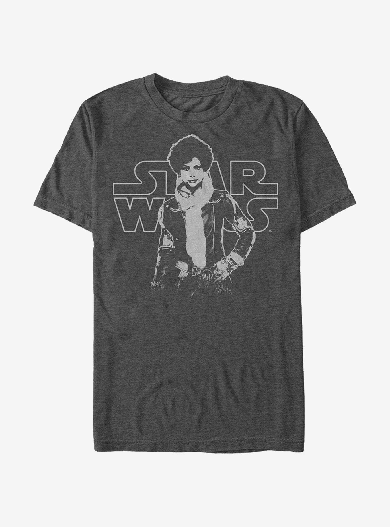 Star Wars Val Pose T-Shirt, CHAR HTR, hi-res