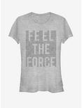 Star Wars Feel Force Girls T-Shirt, ATH HTR, hi-res