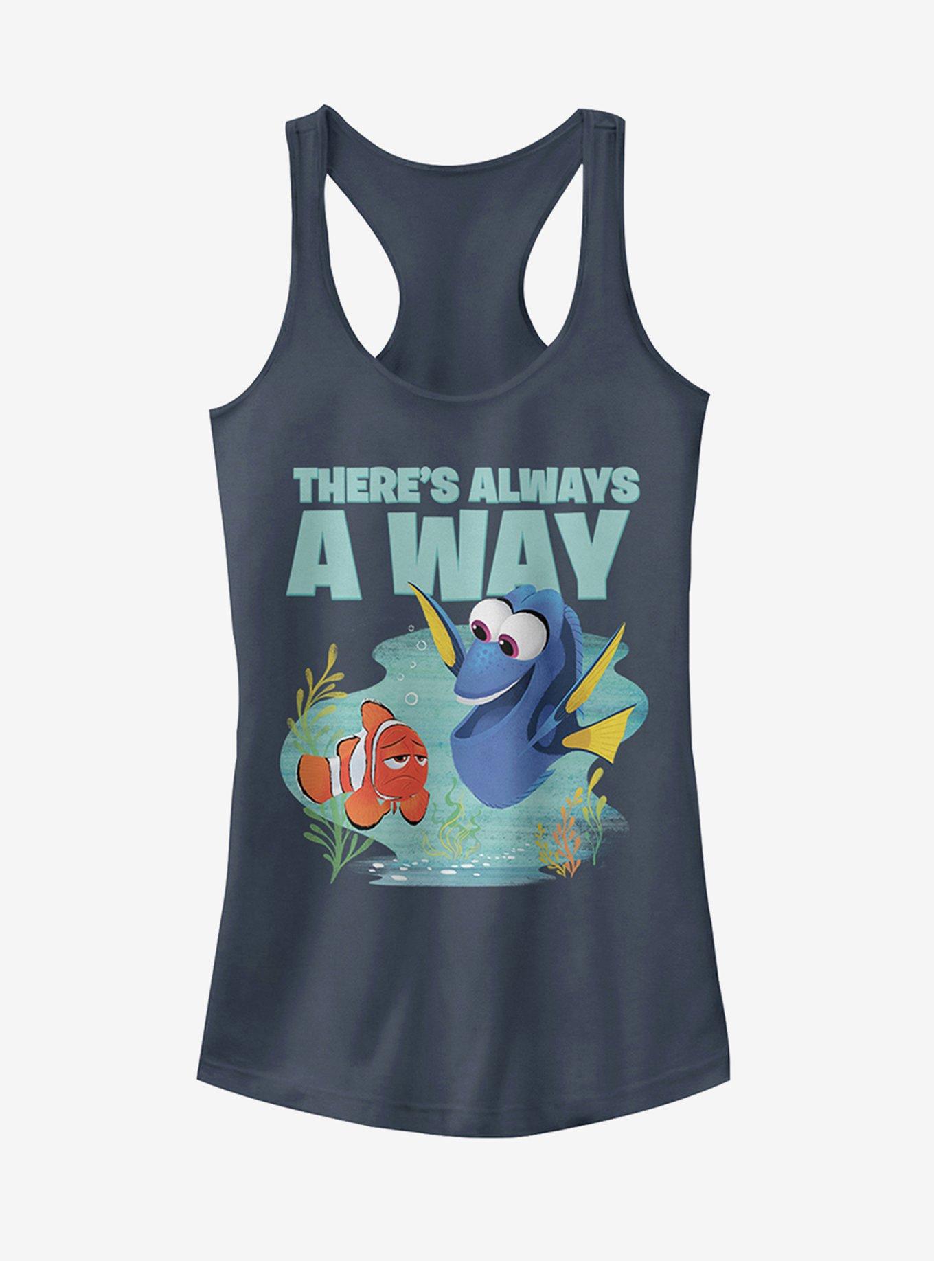 Disney Pixar Finding Dory Always A Way Girls Tank, INDIGO, hi-res