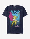 Marvel Thor: Ragnarok Cape T-Shirt, NAVY, hi-res