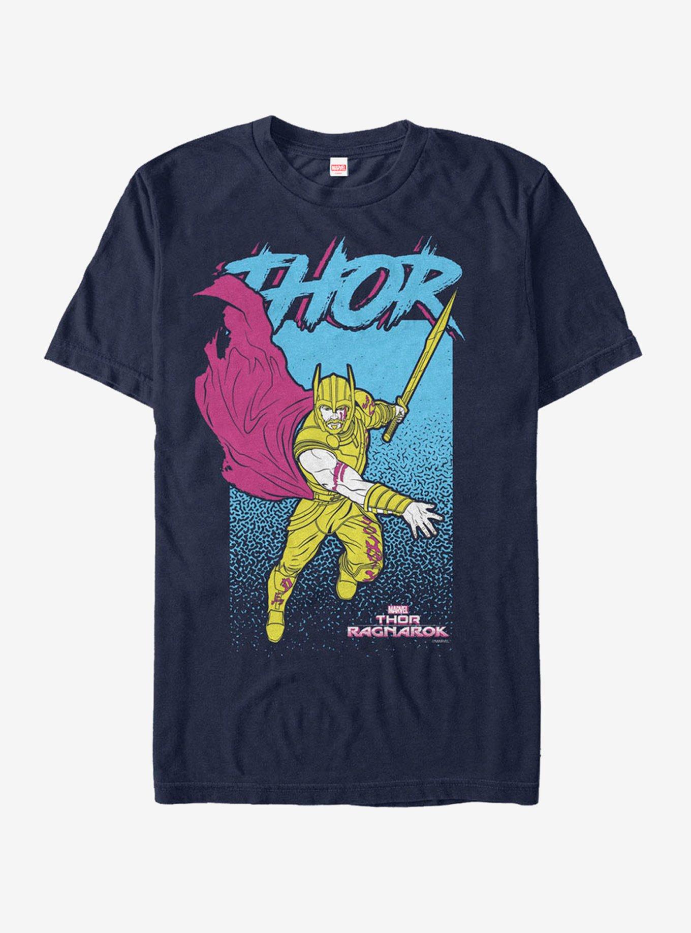 Marvel Thor: Ragnarok Cape T-Shirt, NAVY, hi-res