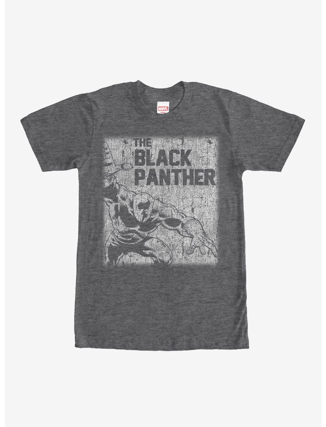 Marvel Black Panther Chalk Print T-Shirt, CHAR HTR, hi-res