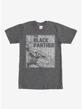 Marvel Black Panther Chalk Print T-Shirt, CHAR HTR, hi-res